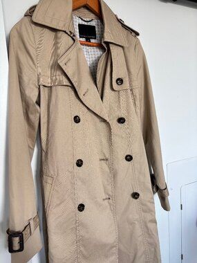 Banana Republic Classic Double-Breasted Trench Coat - Women's XS